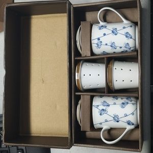 Y26 DELUXE MUG LID STRAINER SET FOR TWO